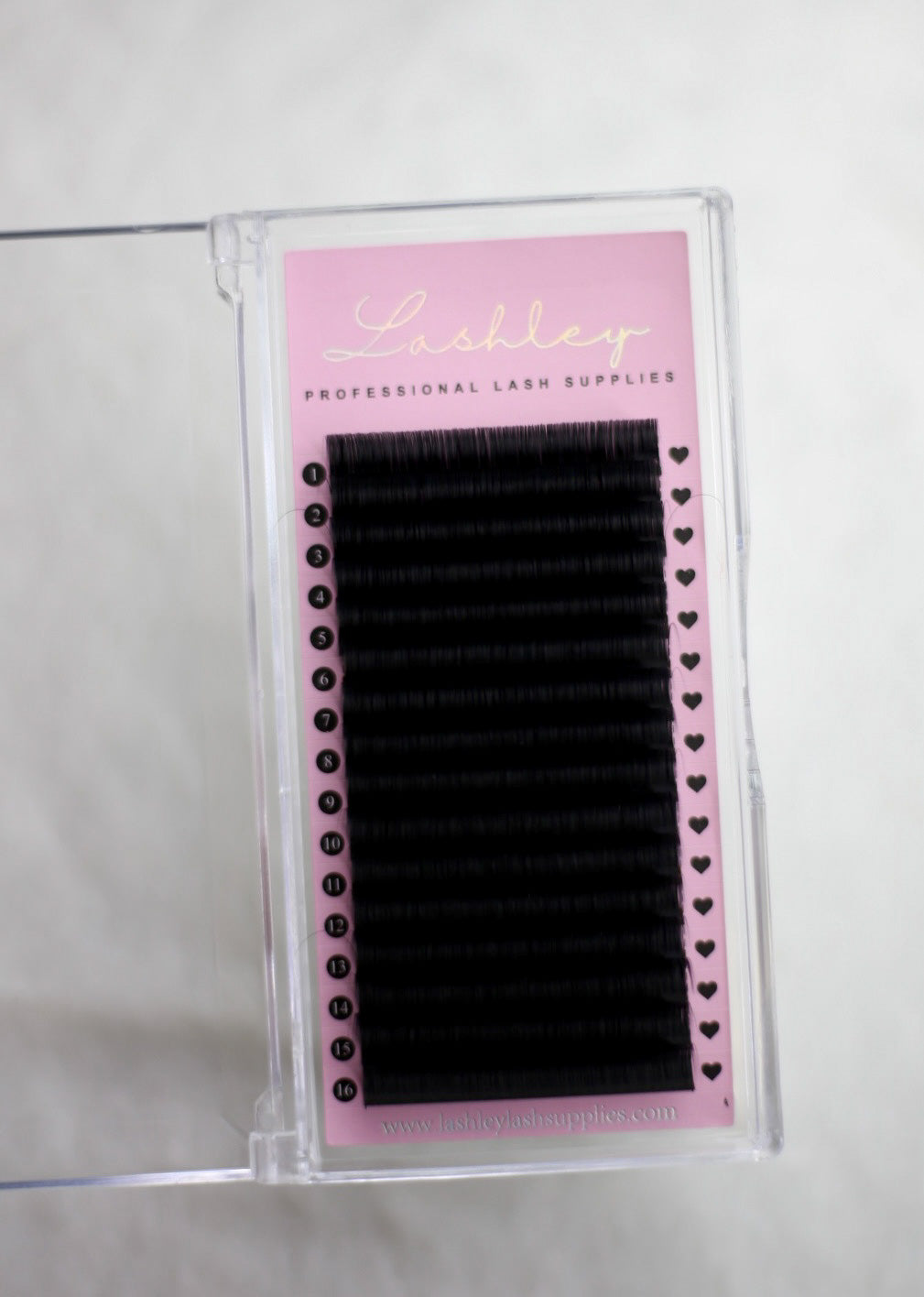 Volume Lashes: 0.05 D Curl (16 rows)