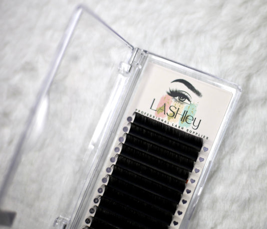 Volume Lashes: 0.03 D Curl (12 rows)